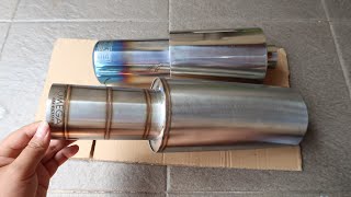 KNALPOT OMEGA TITANIUM | KNALPOT RACING MOBIL SUARA GAHAR COD 082136853553