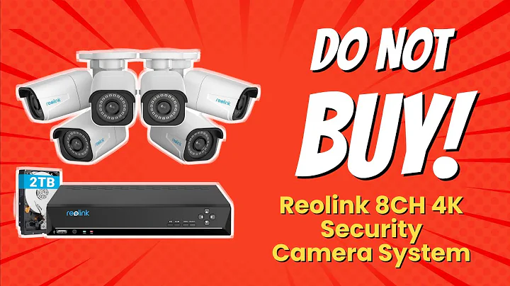DON'T BUY REOLINK 8CH 4K Security Camera System BEFORE WATCHING THIS VIDEO! 🚫📹