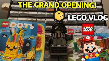 The Grand Opening | LEGO Vlog #3 | Starting a Bricklink store in 2023