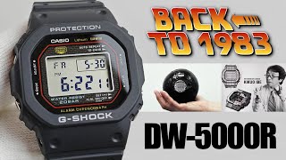 картинка: Обзор Casio DW-5000R-1A / возвращение легенды спустя 40 лет / модель 2024 года