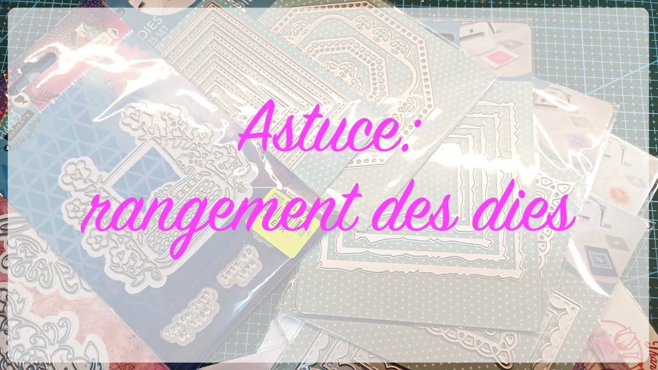 Astuce: Comment ranger les dies ... ??