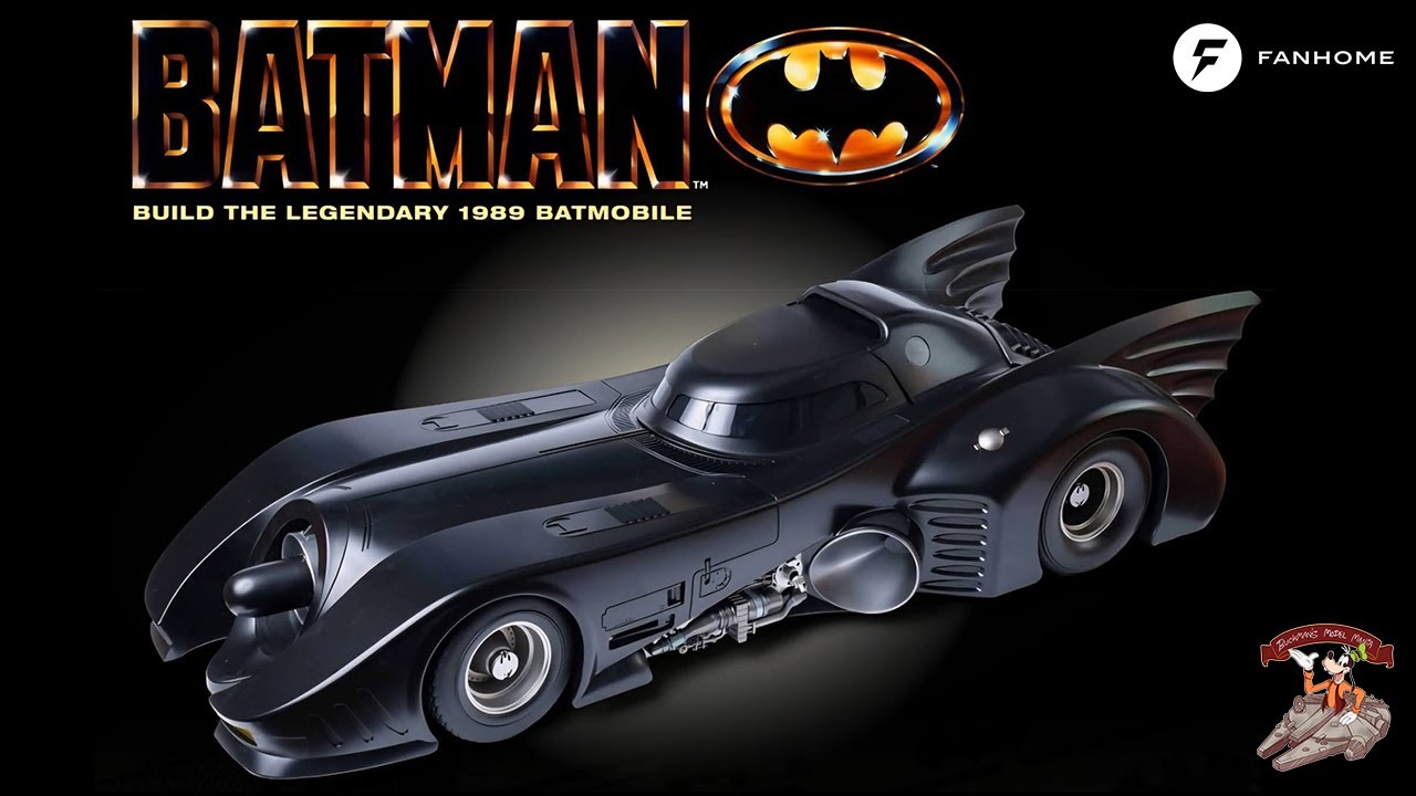 Fanhome's '89 Batmobile Stages 4