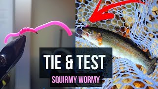 Squirmy Wormy TIE & TEST  Fly Fishing for Stocked Trout Passage Creek, VA