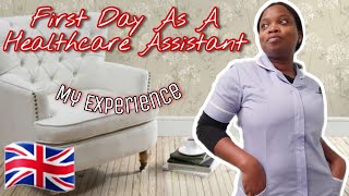 First Day As A Healthcare Assistant 🇬🇧 | My Experience In A Care Home | Old Age Dementia