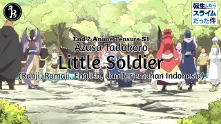 Azusa Tadokoro - Little Soldier (Kanji, Romaji, English, dan Terjemahan Indonesia)
