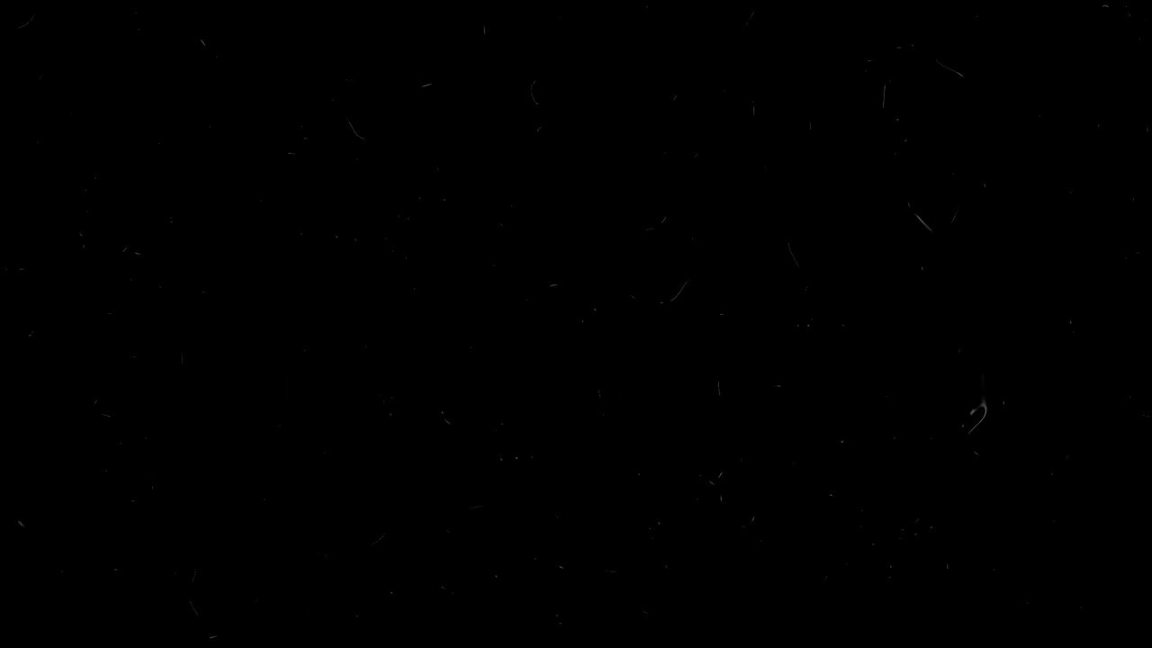 Dust Film Scratch effect Vintage look Footage Black Screen [ GREEN