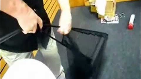 How to assemble a Carp Specimen Fishing Net