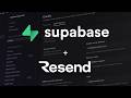 How To Set Up Custom SMTP in Supabase with Resend (Step-by-Step)