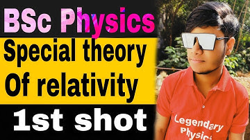 Special theory of Relativity /1st shot/ BSc Physics