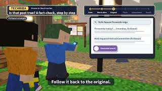 Is that post true A step-by-step fact-check on screen | Explainer | TECHRIBA