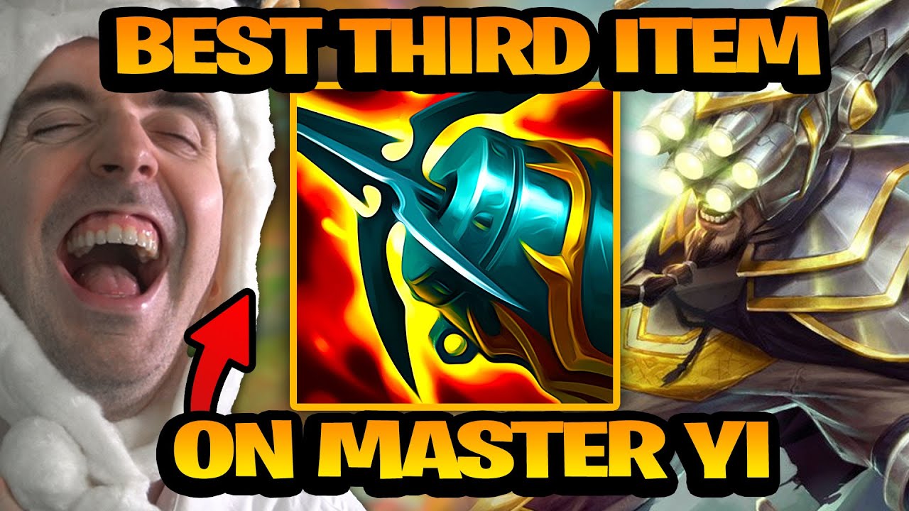 Лучший ТРЕТИЙ предмет на Master Yi - от бронзы до Masters