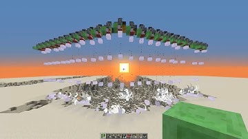 Flying TNT Duplicator Airplane Tutorial Minecraft 1.15.2