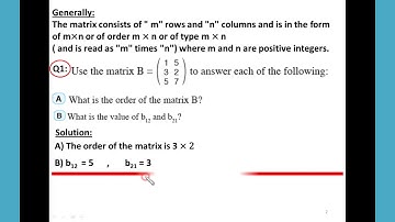 Math 1st secondary| Algebra| Organizing data in Matrices | From School Book