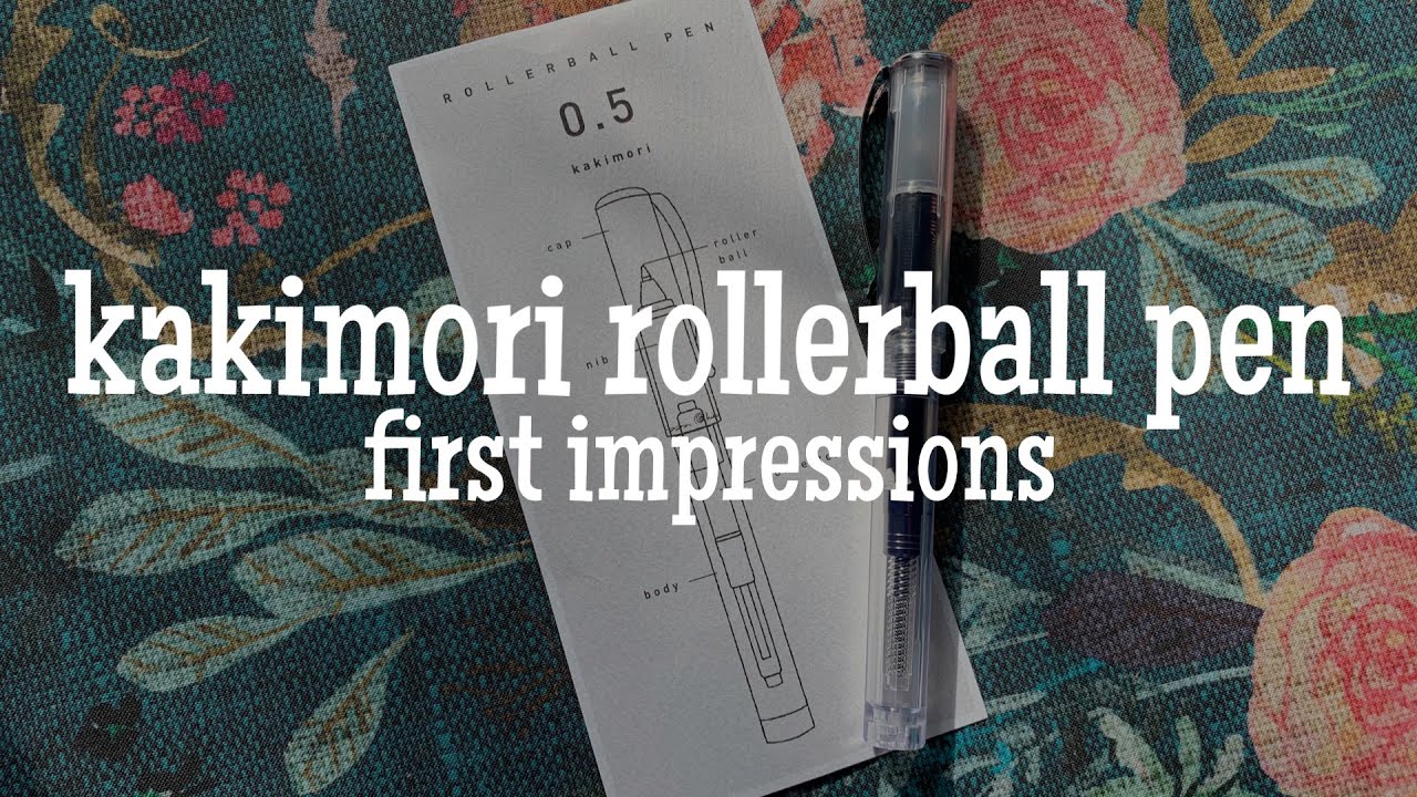 Office Kakimori Rollerball Pen usable with your favorite bottled fountain pen ink Business