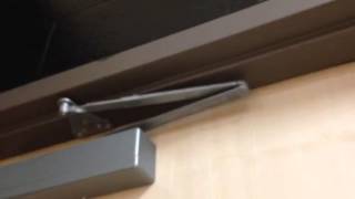 Sargent Door closer problem