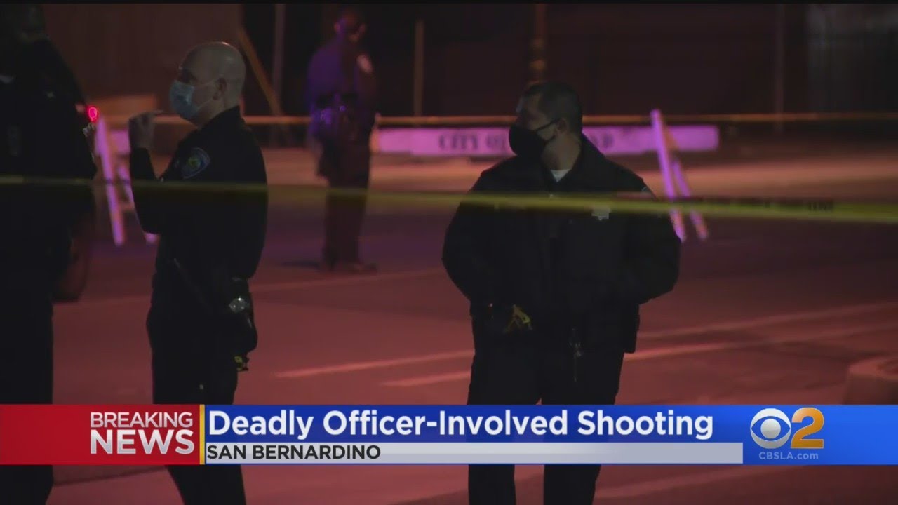 San Bernardino Officer Injured, Homicide Suspect Killed In Shooting ...