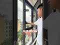 Floor-to-ceiling panoramic large glass