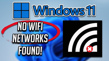 How To Fix No WiFi Networks Found But WiFi Is Turned On | Windows 11  - 2025