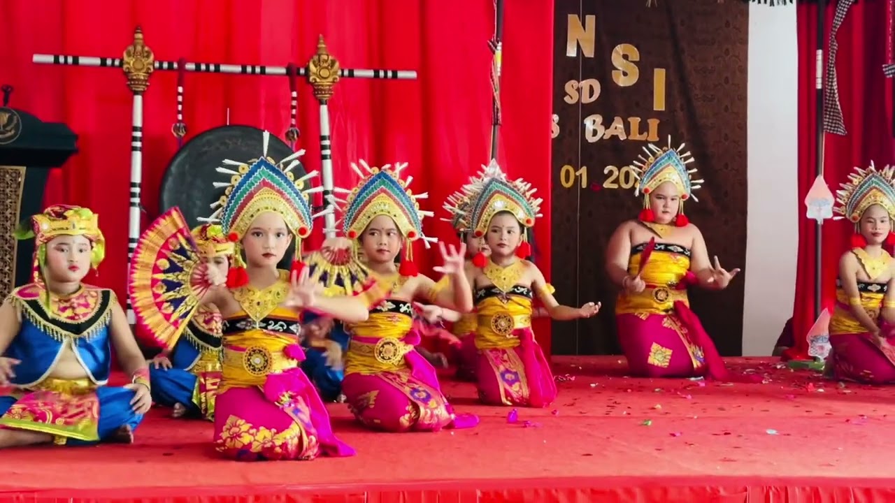 Tari Mejangeran | PENSI SD CIS BALI 2025 | Charice and friends ✨