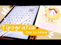 Como crear tipografía con tu propia letra ✨ || Tutorial de Calligraphr