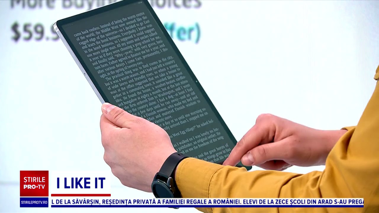 De ce ecranul Kindle se aseamănă cu hârtia tradiţională
