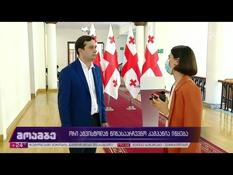 ორი აგვისტოდან წინასაარჩევნო კამპანია იწყება