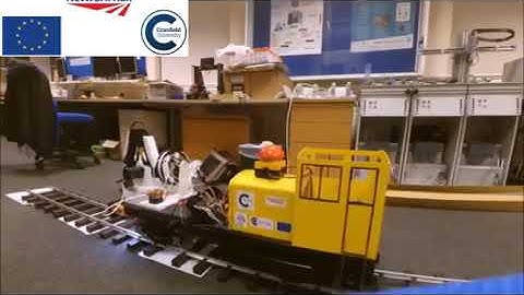Rail robot demonstrator in action