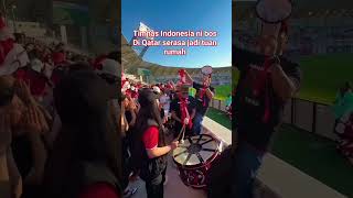 hebohnya suporter Indonesia di Qatar #timnasindonesia #afcu23asiancupqatar2024 #indonesia