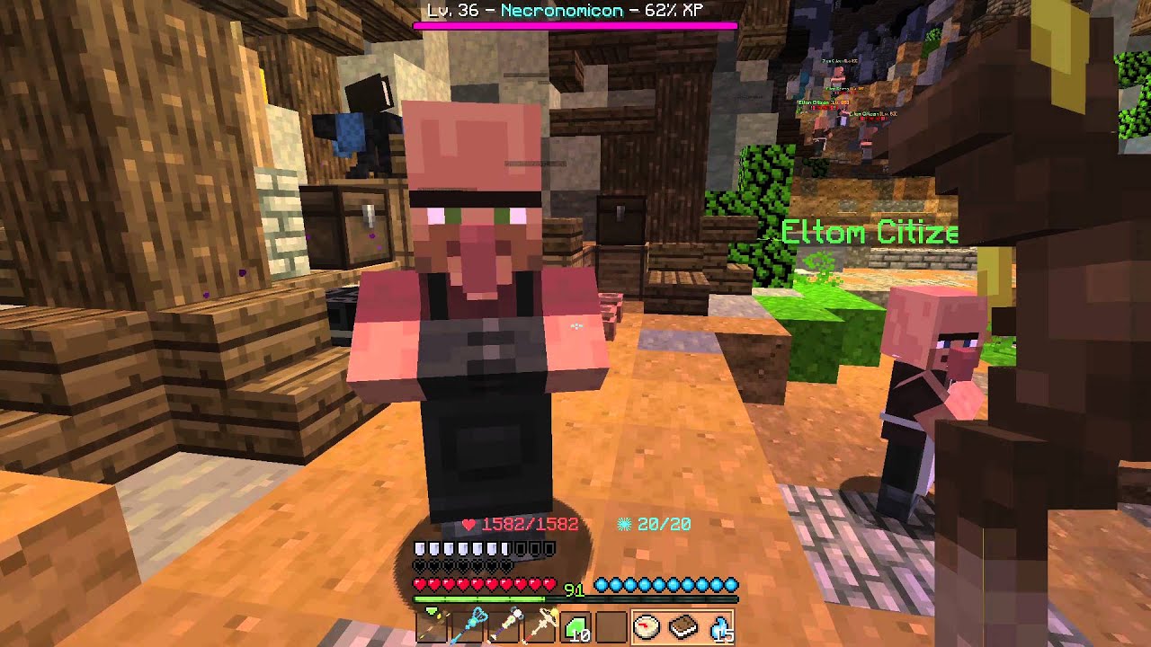 Wynncraft - Merchant GUI Bug