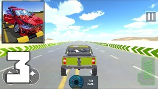 100+ Speed Bumps Vs 20 Cars Crash Engine - Mobile Gameplay Walkthrough Part 3 (iOS, Android) screenshot 3