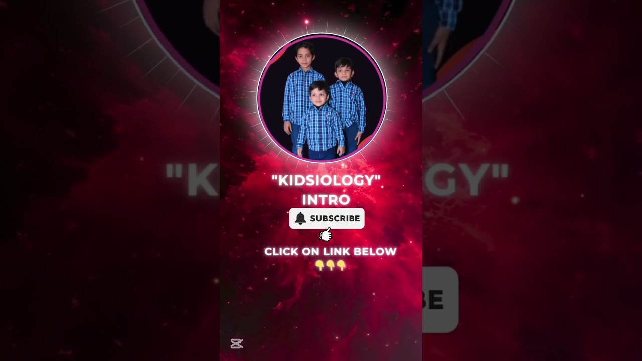 Introduction Of YouTube Channel Kidsiology Intro Video 