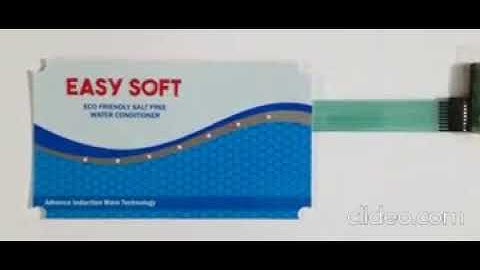 Rangvishwa Best Quality Customised LED Embedded Membrane Switch for Water Softener Equipment