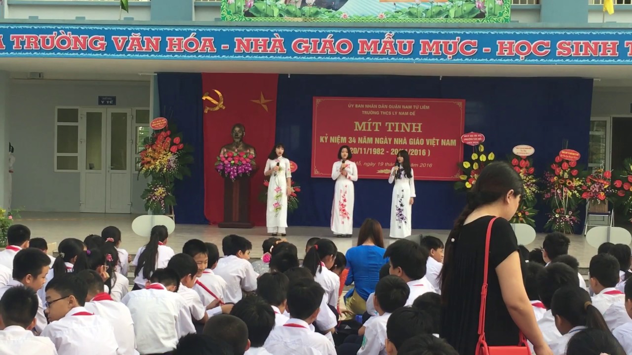 Lý Nam Đế - Trường THCS công lập quận Nam Từ Liêm, Hà Nội (Ảnh: YouTube)