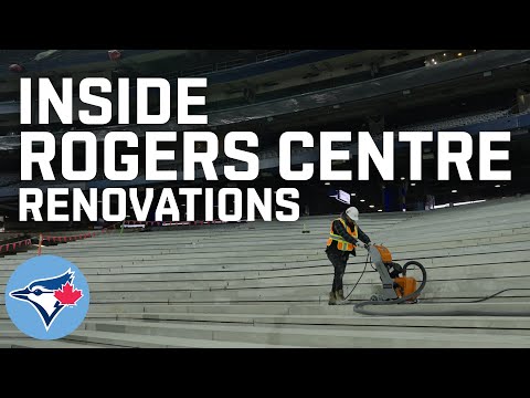 An inside look at the around-the-clock Rogers Centre renovations