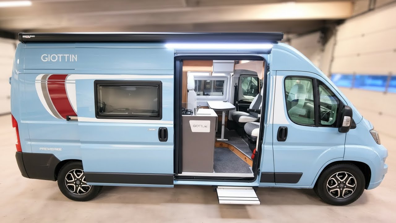 Must-See 2026 Giottivan 60B 🔥 | Small Luxury Campervan with Huge Shower