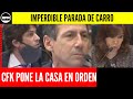 Lousteau y Naidenoff quisieron pasar por arriba a CFK pero  ella los dejó GAME OVER