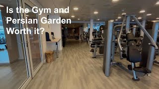 Celebrity Cruise to Alaska (part 3): Gym and Persian Garden