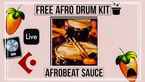 😱 FREE DRUM KIT "AFROBEAT SAUCE" 🥁🔥  [DRUM LOOPS & SAMPLES]