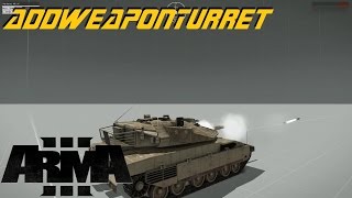 ARMA 3 Editor - Using the addWeaponTurret command