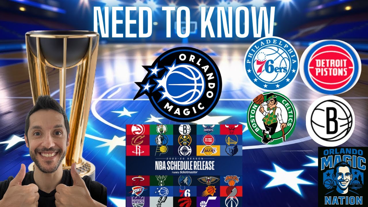 28. Magic Pre-Season and NBA Cup Schedule Details You May Have Missed!