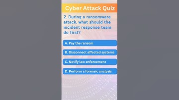 Cyber Attack Quiz: Test Your Skill Now #cybersecurity