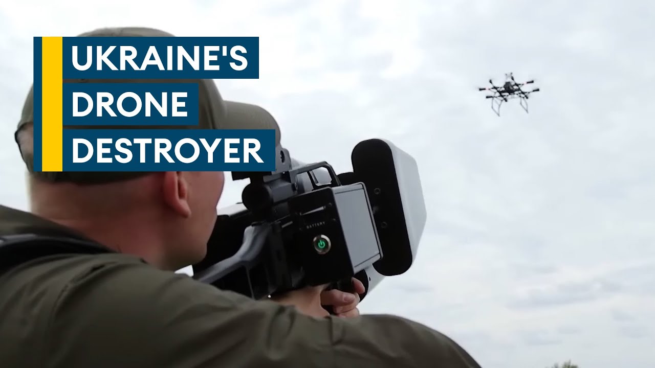 The anti-drone gun giving Ukraine an advantage over Russia YouTube