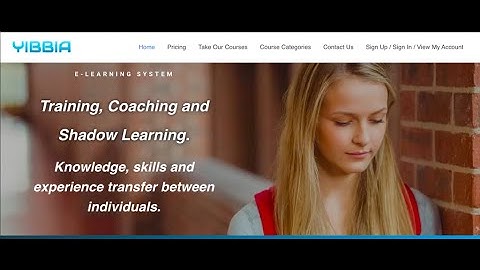 Create Your Own E-Learning Website
