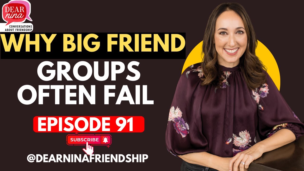 Episode 91 why big friend groups often fail dr lisa damour on
