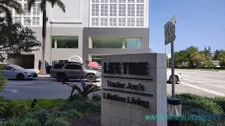 4K Life Time Building , City Walking Tour  , 237 S Dixie Hwy Coral Gables Miami FL , March 2024