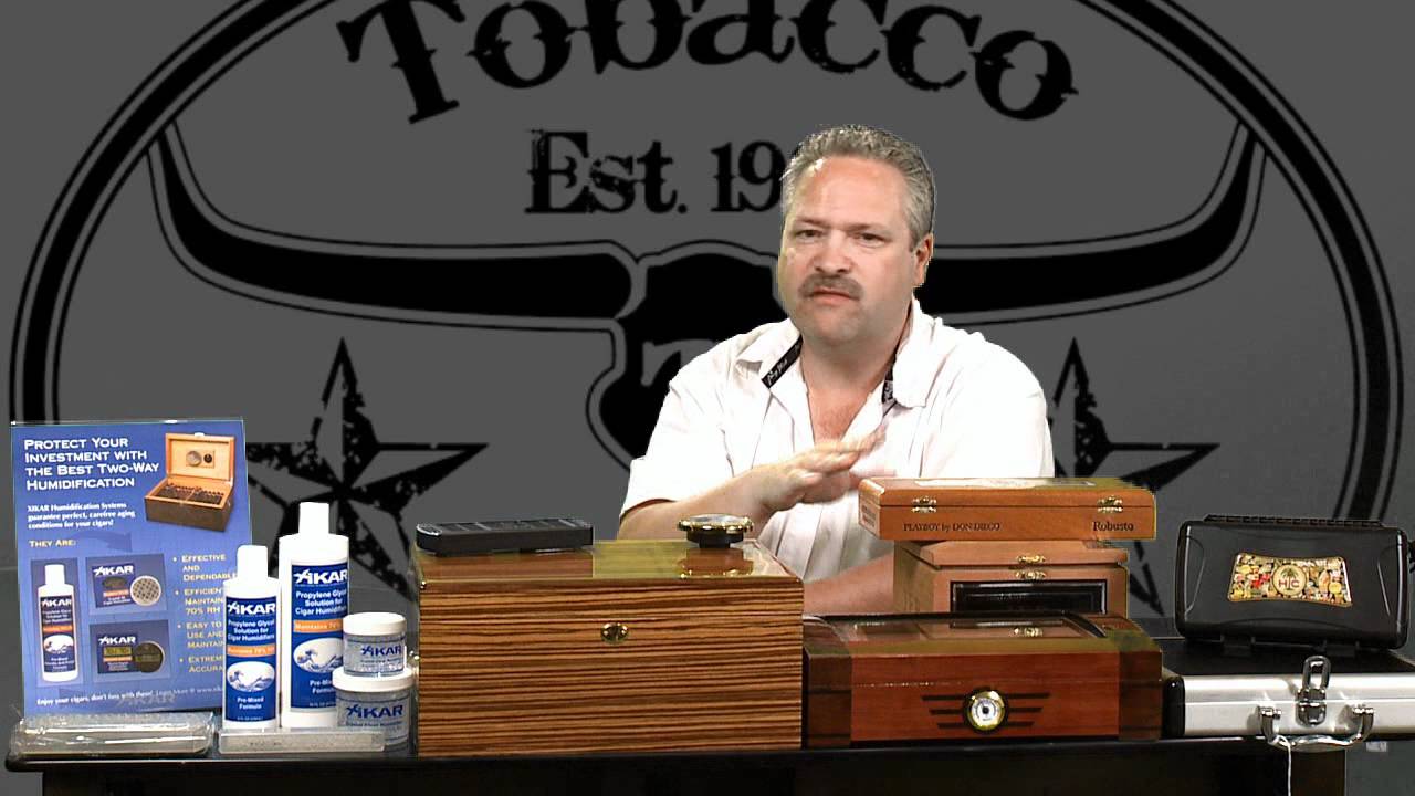 TJ CIGAR HUMIDOR 101 Pt. 2 (Taking care of your humidor) YouTube