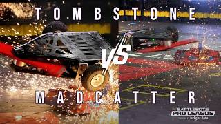Tombstone vs Mad Catter BattleBots Pro League