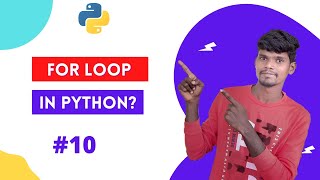 For loop in python. #10