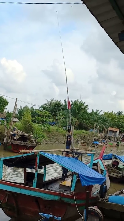 banyak yg ga tau cara pasang antena di kapal #shorts #viral #subscribers #subscribe #nelayan #kapal