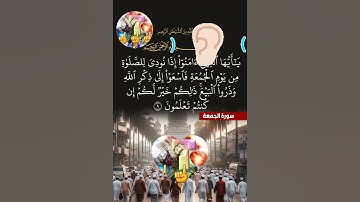 جمعة مباركة #القرآن الكريم#سورة الجمعة#الشيخ سعد الغامدي